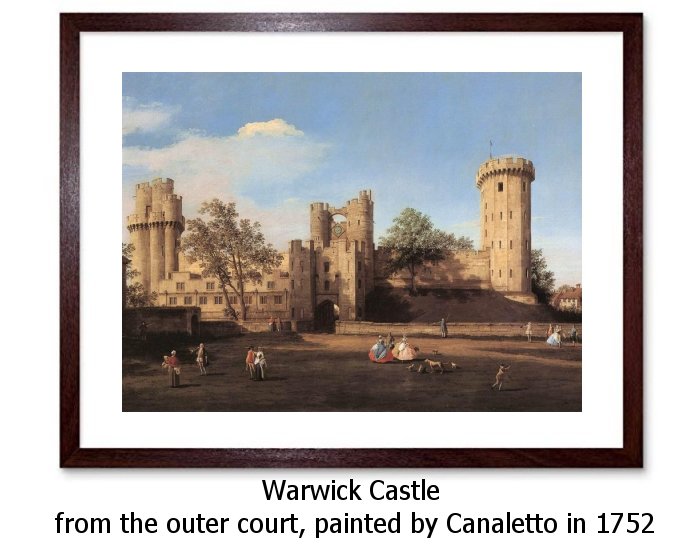 Warwick Castle Art  Print